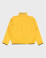 Nautica Yellow Quarter-Zip Fleece - S