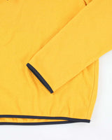 Nautica Yellow Quarter-Zip Fleece - S