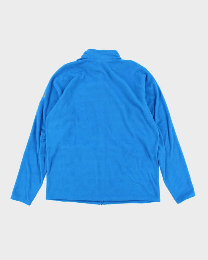 Eddie Bauer Blue Full-Zip Fleece - XL