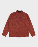 Eddie Bauer Quarter-Button Fleece - L
