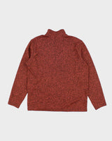 Eddie Bauer Quarter-Button Fleece - L
