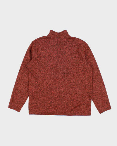 Eddie Bauer Quarter-Button Fleece - L