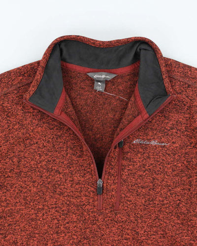 Eddie Bauer Quarter-Button Fleece - L