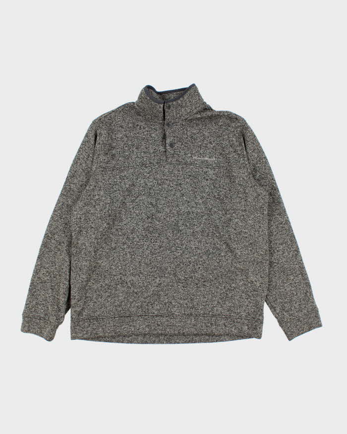 Eddie Bauer Quarter-Button Fleece - XL