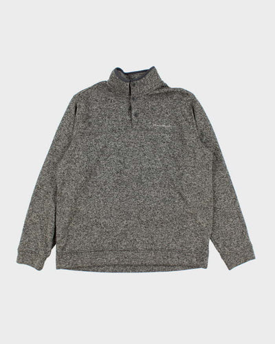 Eddie Bauer Quarter-Button Fleece - XL