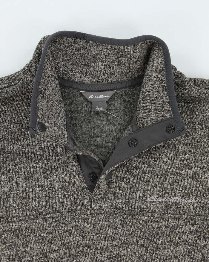 Eddie Bauer Quarter-Button Fleece - XL