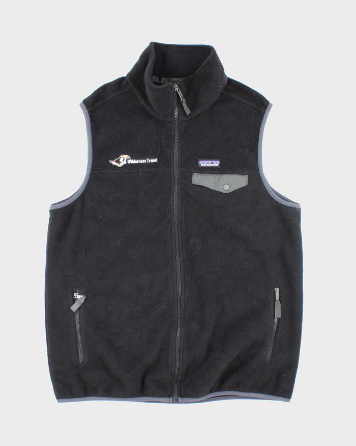 Patagonia Black Sleeveless Fleece - L
