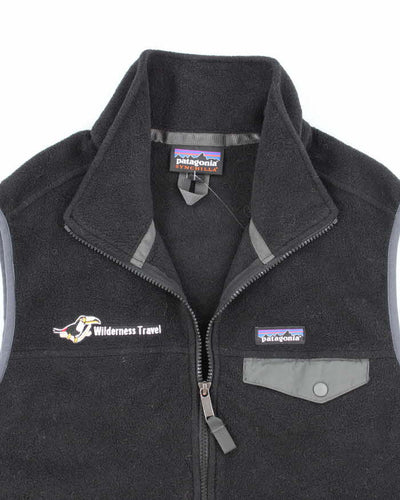 Patagonia Black Sleeveless Fleece - L