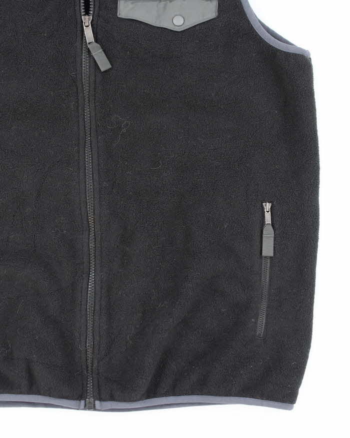 Patagonia Black Sleeveless Fleece - L