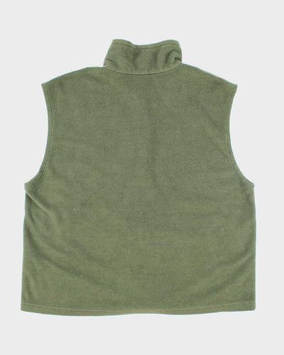 Columbia Green Sleeveless Fleece - XL