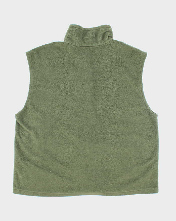 Columbia Green Sleeveless Fleece - XL
