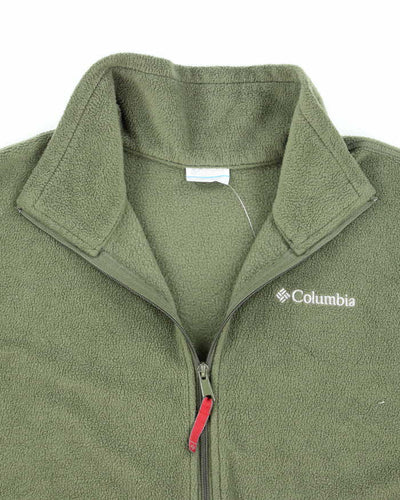 Columbia Green Sleeveless Fleece - XL