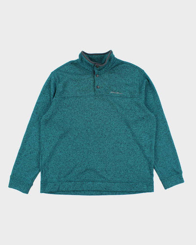 Eddie Bauer Quarter Button Fleece - XXL