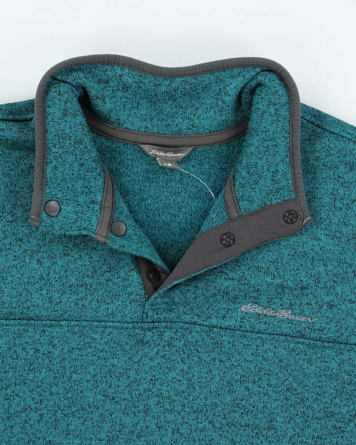 Eddie Bauer Quarter Button Fleece - XXL