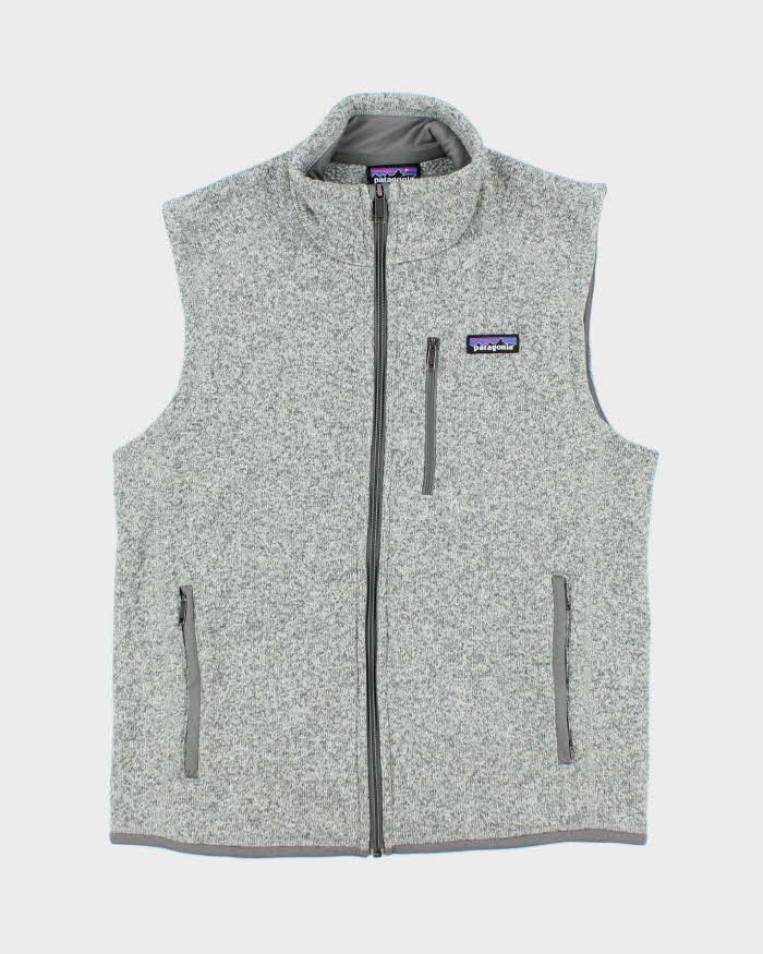 Patagonia Grey Sleeveless Fleece - M