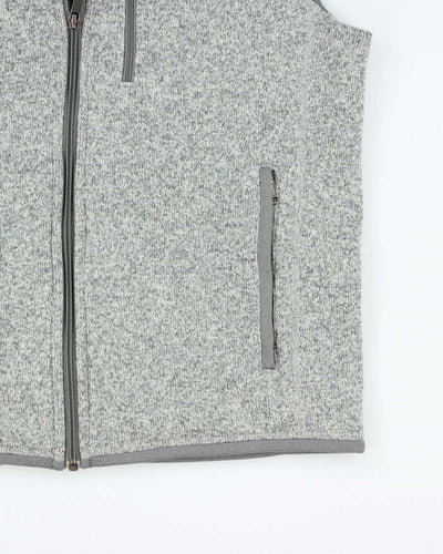 Patagonia Grey Sleeveless Fleece - M