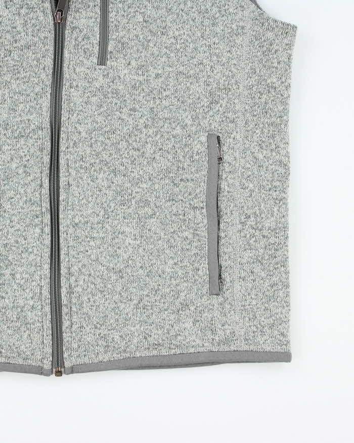 Patagonia Grey Sleeveless Fleece - M