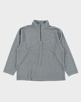 Vintage Tommy Hilfiger Grey Quarter Zip Fleece - XL