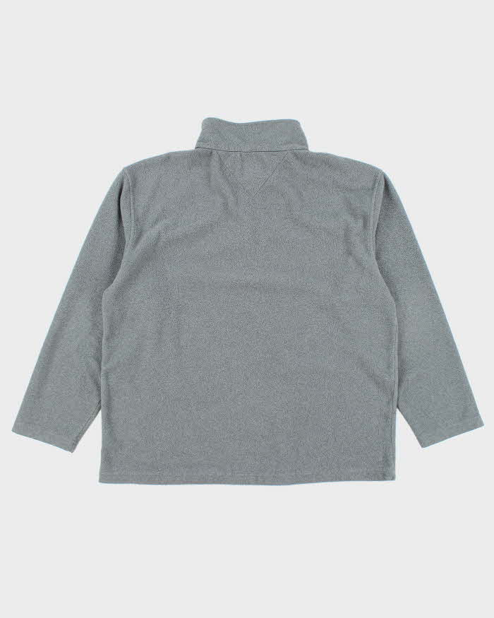 Vintage Tommy Hilfiger Grey Quarter Zip Fleece - XL