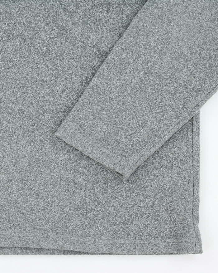 Vintage Tommy Hilfiger Grey Quarter Zip Fleece - XL