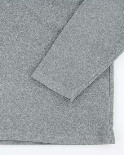 Vintage Tommy Hilfiger Grey Quarter Zip Fleece - XL