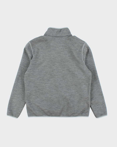 Vintage 90's The North Face Heavyweight 1/4 Snap Button Fleece - L