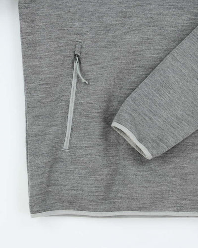 Vintage 90's The North Face Heavyweight 1/4 Snap Button Fleece - L