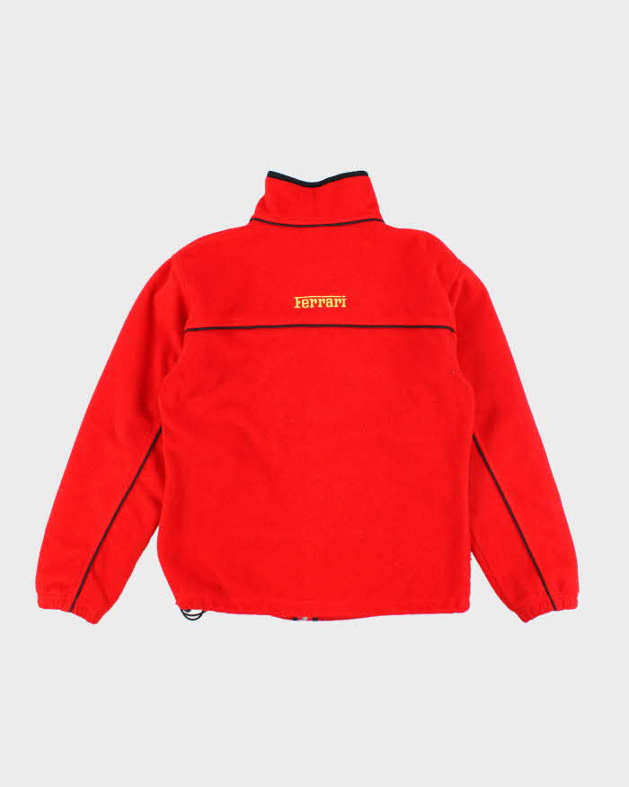 Vintage Y2K Ferrari Racing Full Zip Up Fleece - S