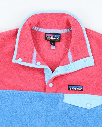 Vintage Y2K Patagonia Synchilla Snap Button Fleece - L