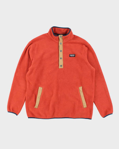 Vintage 2000's Burton Heavyweight Snap Button Fleece - XL