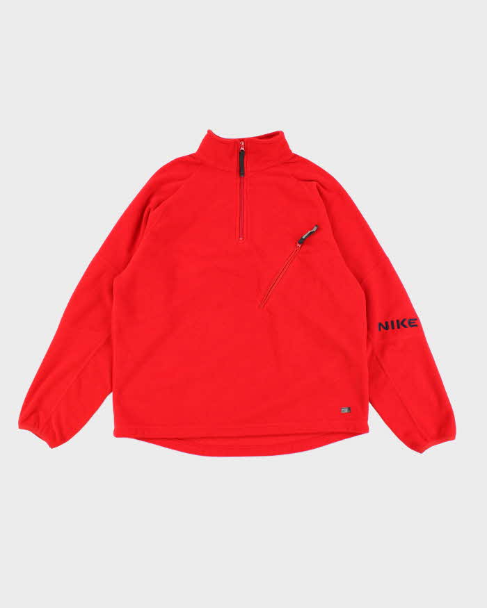 Vintage 2000's Nike Quarter Zip Insulated Fleece - M