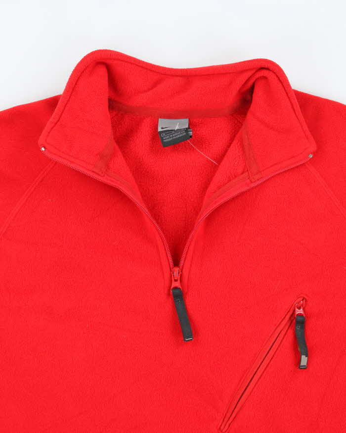 Vintage 2000's Nike Quarter Zip Insulated Fleece - M