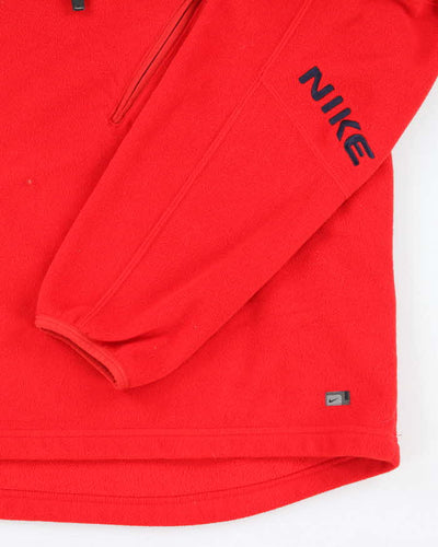Vintage 2000's Nike Quarter Zip Insulated Fleece - M