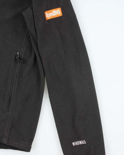 The North Face Black Full-Zip Fleece - M