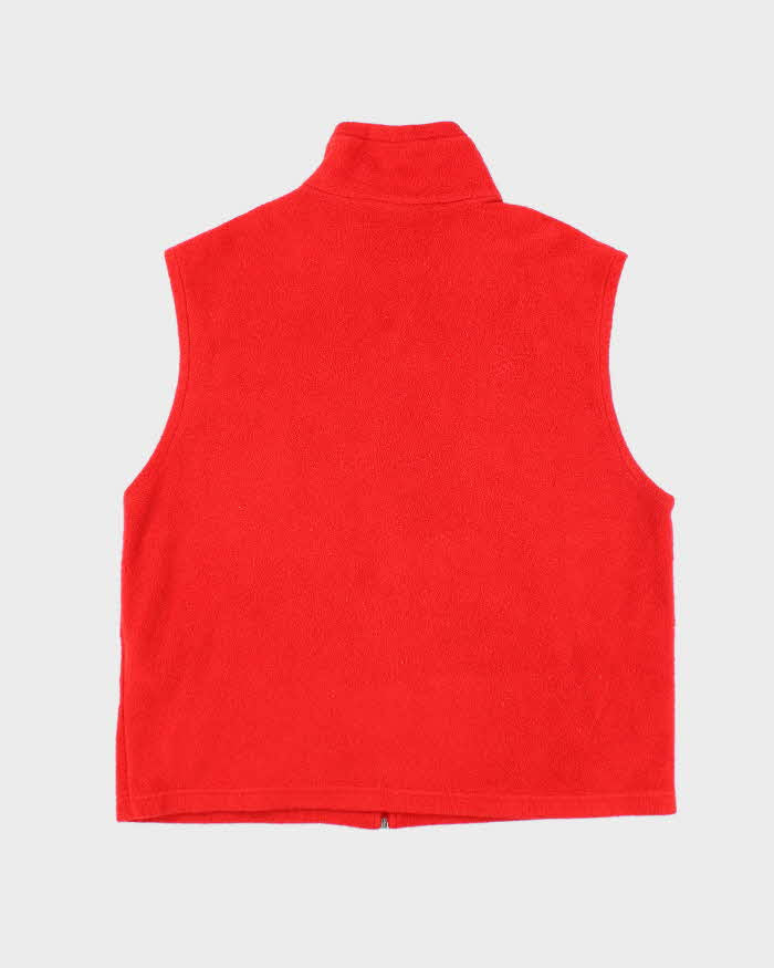 Vintage 2000's Columbia Lined Sleeveless Fleece Gilet - L