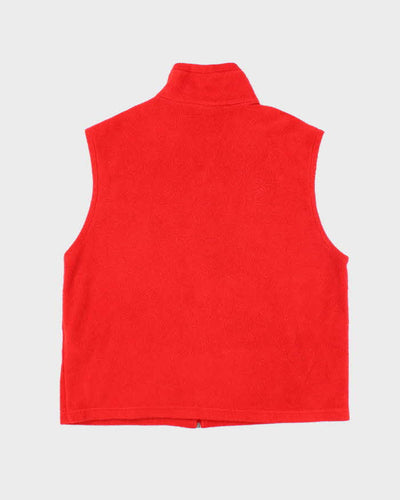 Vintage 2000's Columbia Lined Sleeveless Fleece Gilet - L