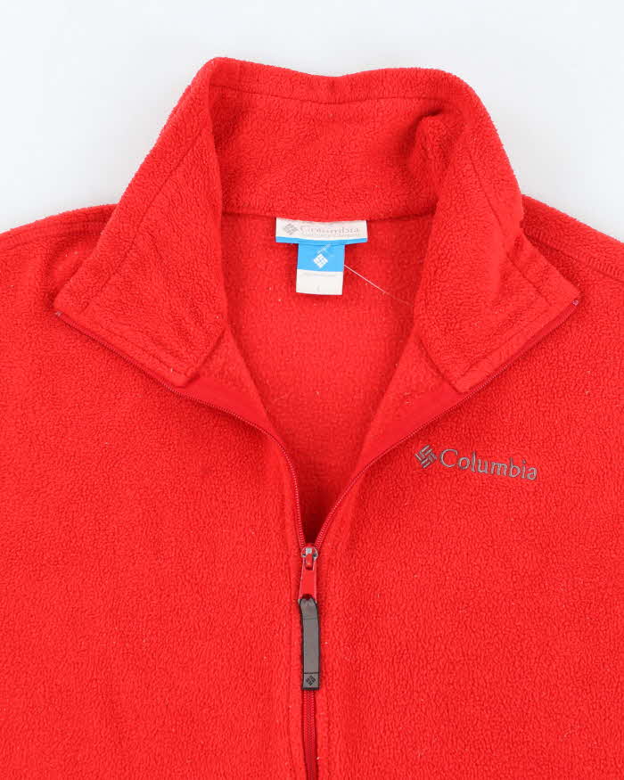 Vintage 2000's Columbia Lined Sleeveless Fleece Gilet - L