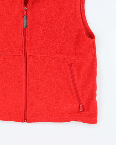 Vintage 2000's Columbia Lined Sleeveless Fleece Gilet - L