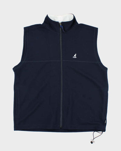 Vintage 90's Kangol Lightweight Fleeced Gilet - L