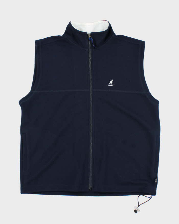 Vintage 90's Kangol Lightweight Fleeced Gilet - L
