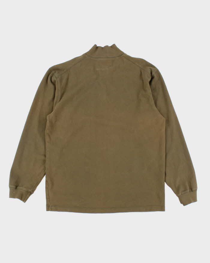 Vintage 90's Eddie Bauer Oversized Quarter Zip Fleece - S