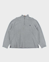 Vintage 2000's Ralph Lauren Small Horse Quarter Zip Fleece - XL