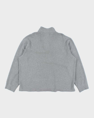Vintage 2000's Ralph Lauren Small Horse Quarter Zip Fleece - XL