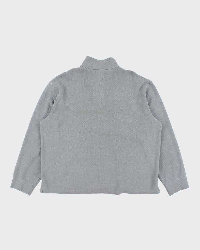 Vintage 2000's Ralph Lauren Small Horse Quarter Zip Fleece - XL