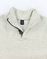 Vintage 2000's GAP Oversized Quarter Zip Fleece - XL