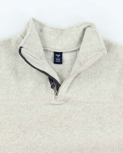 Vintage 2000's GAP Oversized Quarter Zip Fleece - XL