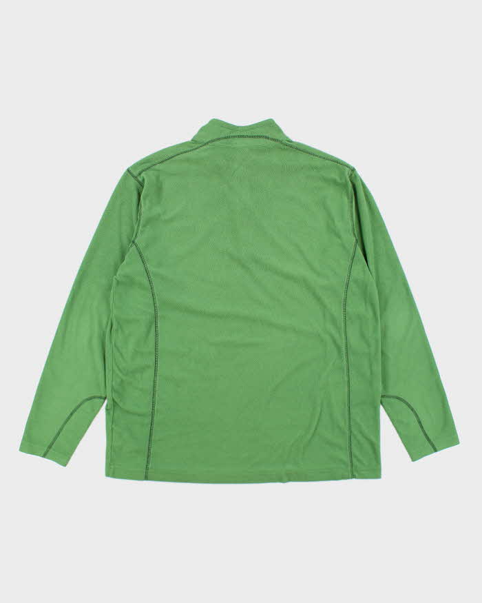 Vintage Columbia Green Quarter-Zip Fleece - L