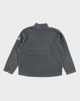 Vintage Columbia Grey Quarter-Zip Fleece - XL