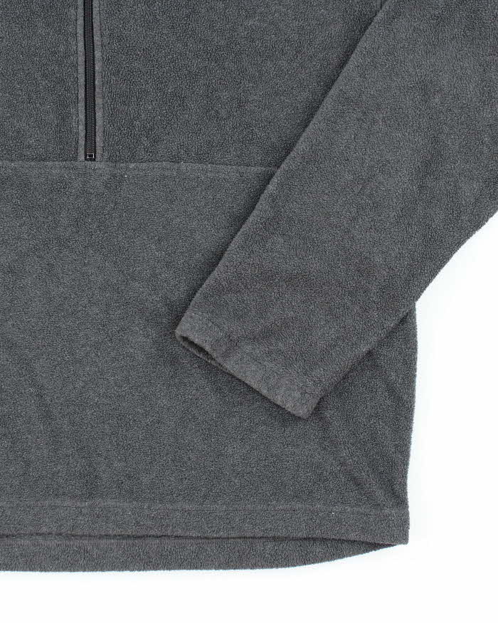Vintage Columbia Grey Quarter-Zip Fleece - XL