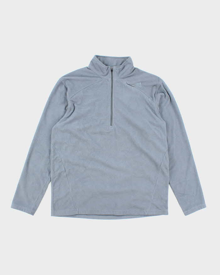 Vintage Adidas Clima 365 Grey Fleece - L
